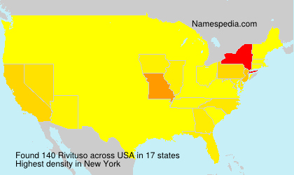 Surname Rivituso in USA Surname Rivituso in USA