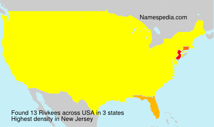 Surname Rivkees in USA Surname Rivkees in USA