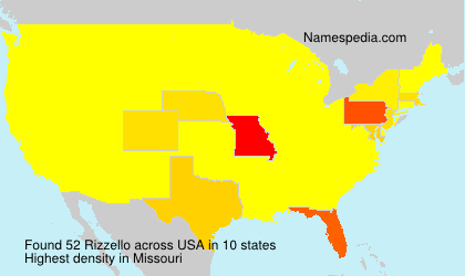 Surname Rizzello in USA Surname Rizzello in USA