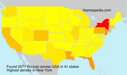 Surname Rizzuto in USA Surname Rizzuto in USA
