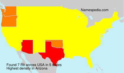 Surname Rlt in USA Surname Rlt in USA