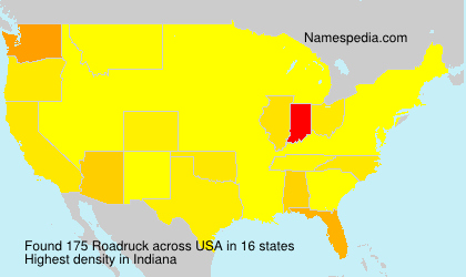 Surname Roadruck in USA Surname Roadruck in USA