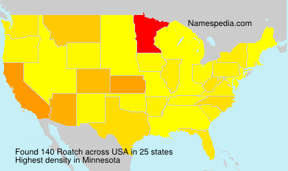 Surname Roatch in USA Surname Roatch in USA