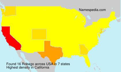 Surname Robago in USA Surname Robago in USA