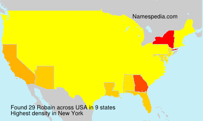 Surname Robain in USA Surname Robain in USA