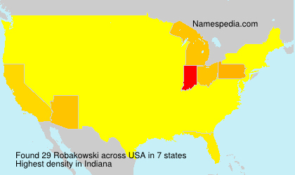Surname Robakowski in USA Surname Robakowski in USA