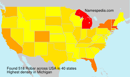 Surname Robar in USA Surname Robar in USA