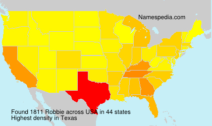 Surname Robbie in USA Surname Robbie in USA