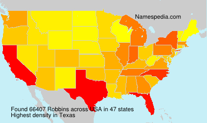 Surname Robbins in USA Surname Robbins in USA