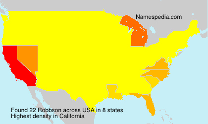 Surname Robbson in USA Surname Robbson in USA