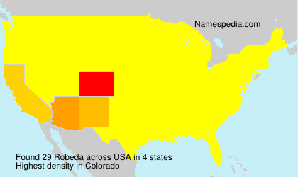 Surname Robeda in USA Surname Robeda in USA