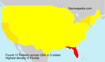 Surname Robelto in USA Surname Robelto in USA