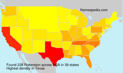Roberston Roberston