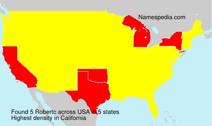 Surname Robertc in USA Surname Robertc in USA