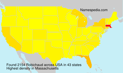 Surname Robichaud in USA Surname Robichaud in USA