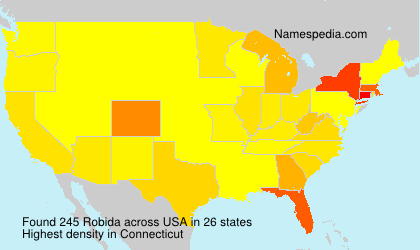 Surname Robida in USA Surname Robida in USA