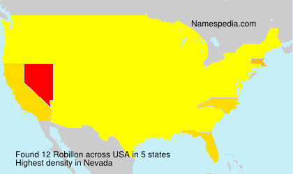 Surname Robillon in USA Surname Robillon in USA