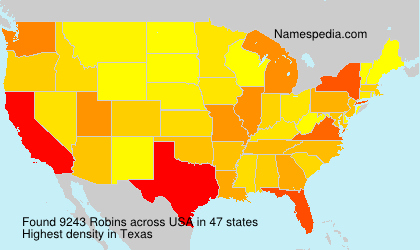 Surname Robins in USA Surname Robins in USA