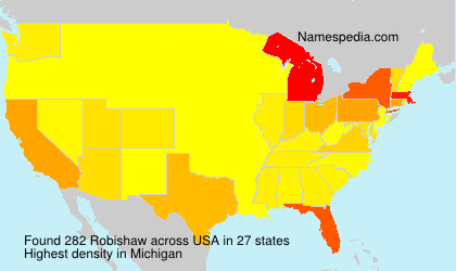Surname Robishaw in USA Surname Robishaw in USA