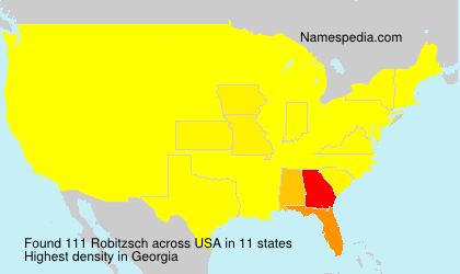 Surname Robitzsch in USA Surname Robitzsch in USA