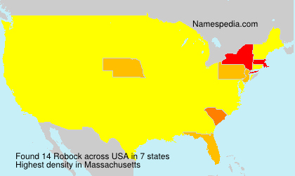Surname Robock in USA Surname Robock in USA