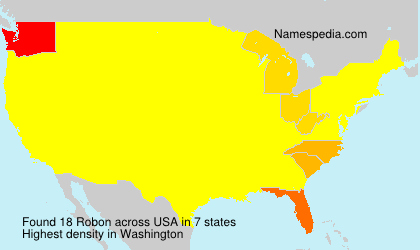 Surname Robon in USA Surname Robon in USA