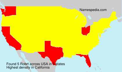 Surname Robrt in USA Surname Robrt in USA