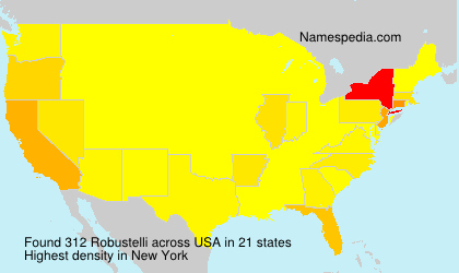 Surname Robustelli in USA Surname Robustelli in USA
