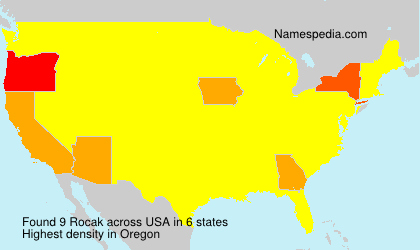 Surname Rocak in USA Surname Rocak in USA