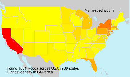 Surname Rocca in USA Surname Rocca in USA