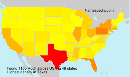 Surname Roch in USA Surname Roch in USA