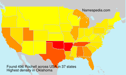 Surname Rochell in USA Surname Rochell in USA