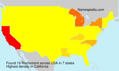 Surname Rochemont in USA Surname Rochemont in USA