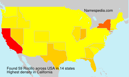 Surname Rocillo in USA Surname Rocillo in USA