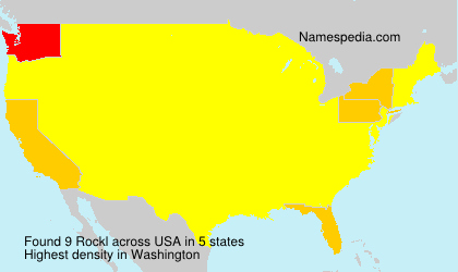 Surname Rockl in USA Surname Rockl in USA