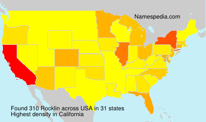 Surname Rocklin in USA Surname Rocklin in USA
