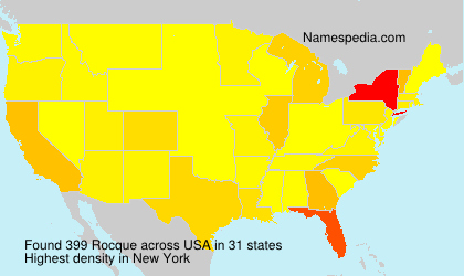 Surname Rocque in USA Surname Rocque in USA