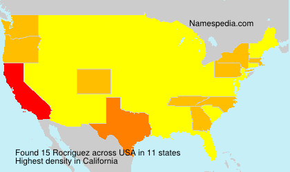 Surname Rocriguez in USA Surname Rocriguez in USA