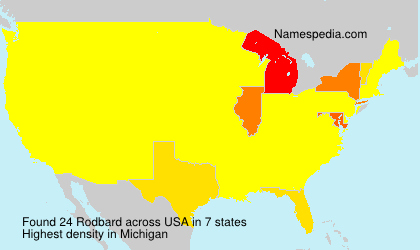 Surname Rodbard in USA Surname Rodbard in USA