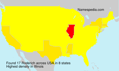 Surname Roderich in USA Surname Roderich in USA