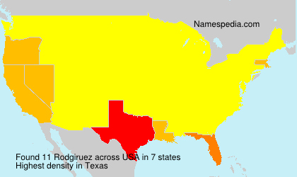 Surname Rodgiruez in USA Surname Rodgiruez in USA