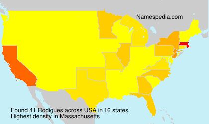 Surname Rodigues in USA Surname Rodigues in USA