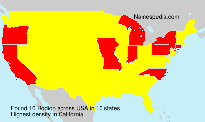 Surname Rodion in USA Surname Rodion in USA