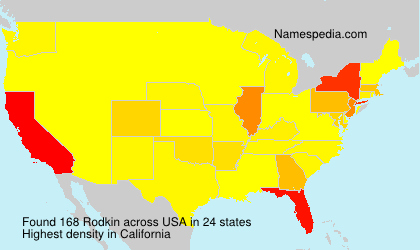 Surname Rodkin in USA Surname Rodkin in USA