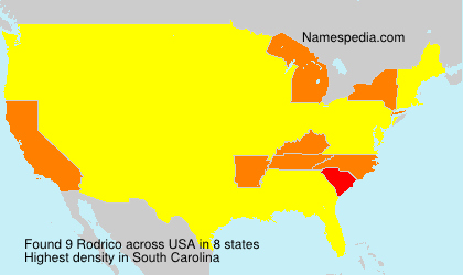 Surname Rodrico in USA Surname Rodrico in USA