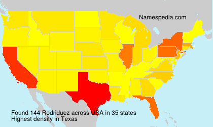 Surname Rodriduez in USA Surname Rodriduez in USA