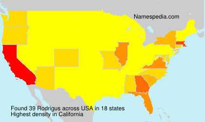 Surname Rodrigus in USA Surname Rodrigus in USA