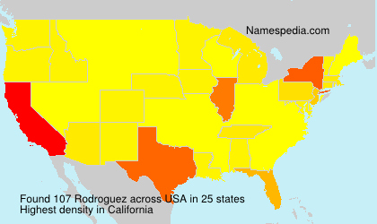 Surname Rodroguez in USA Surname Rodroguez in USA