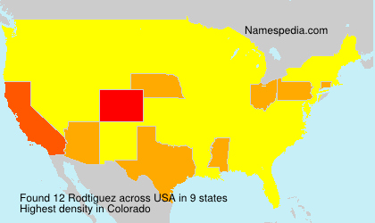 Surname Rodtiguez in USA Surname Rodtiguez in USA