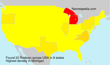 Surname Rodwan in USA Surname Rodwan in USA